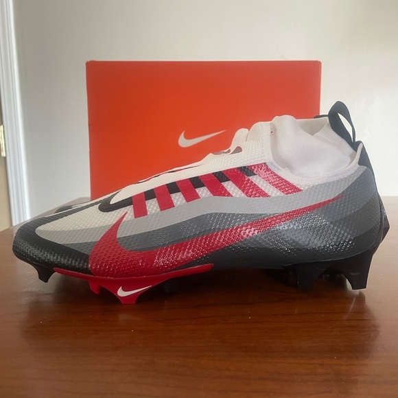 Nike Vapor Edge Pro 360 Football Cleats Mens Black Red (DV0778-002) - Picture 4 of 4